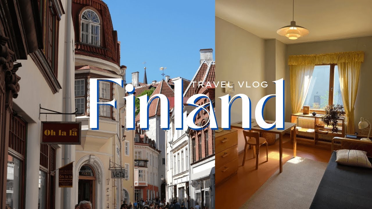 【旅行vlog】フィンランド🇫🇮&エストニア🇪🇪|王道を楽しむ旅🌿|マリメッコ本社|アアルト巡り|シナモンロール食べ比べ