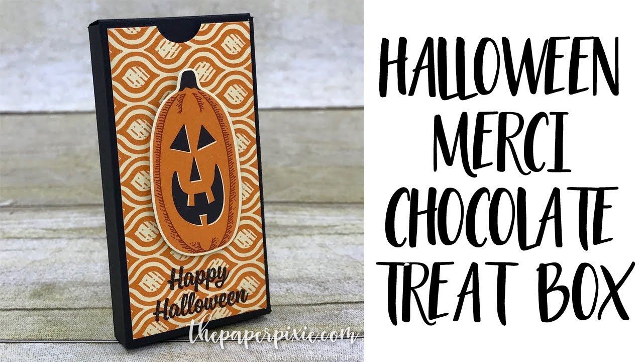 Halloween Merci Chocolate Treat Box
