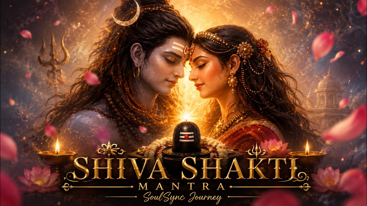 Shiva Shakti | Sacred Union of Divine Masculine & Feminine | Mantra Meditation | SoulSync Journey