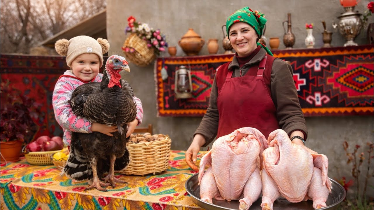 Today We Cooked Turkey Levengi &ndash; A Traditional Delight 🍗🔥😋🌿