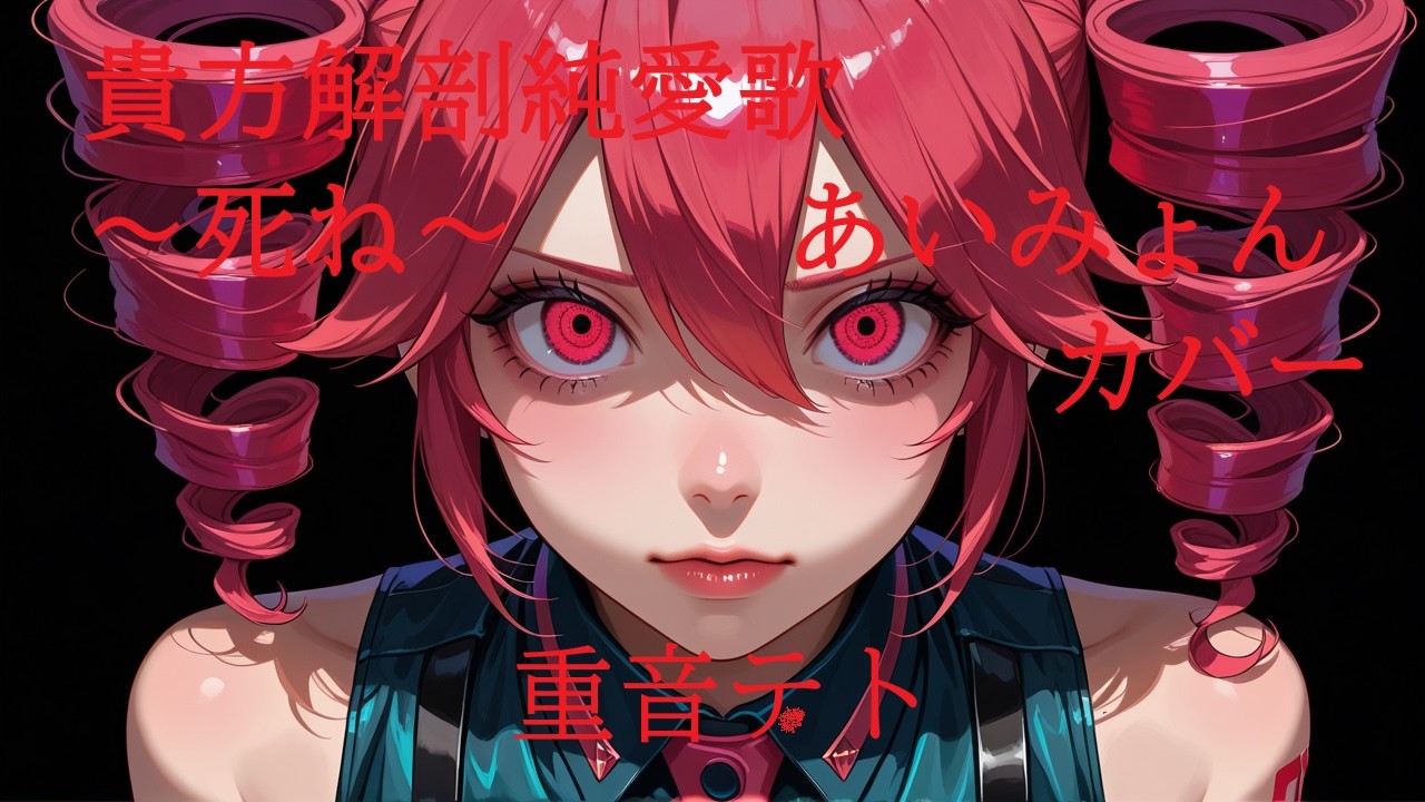 貴方解剖純愛歌〜死ね〜 / あいみょん　Vocaloidカバー vo 重音テト