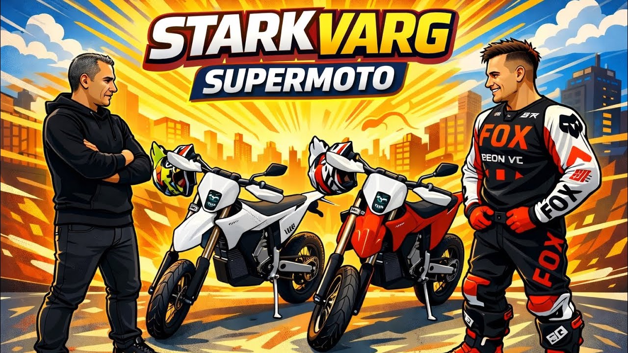 Stark Varg EX Supermoto 80 KM i kompletna cisza! Najmocniejszy elektryk? 🔥