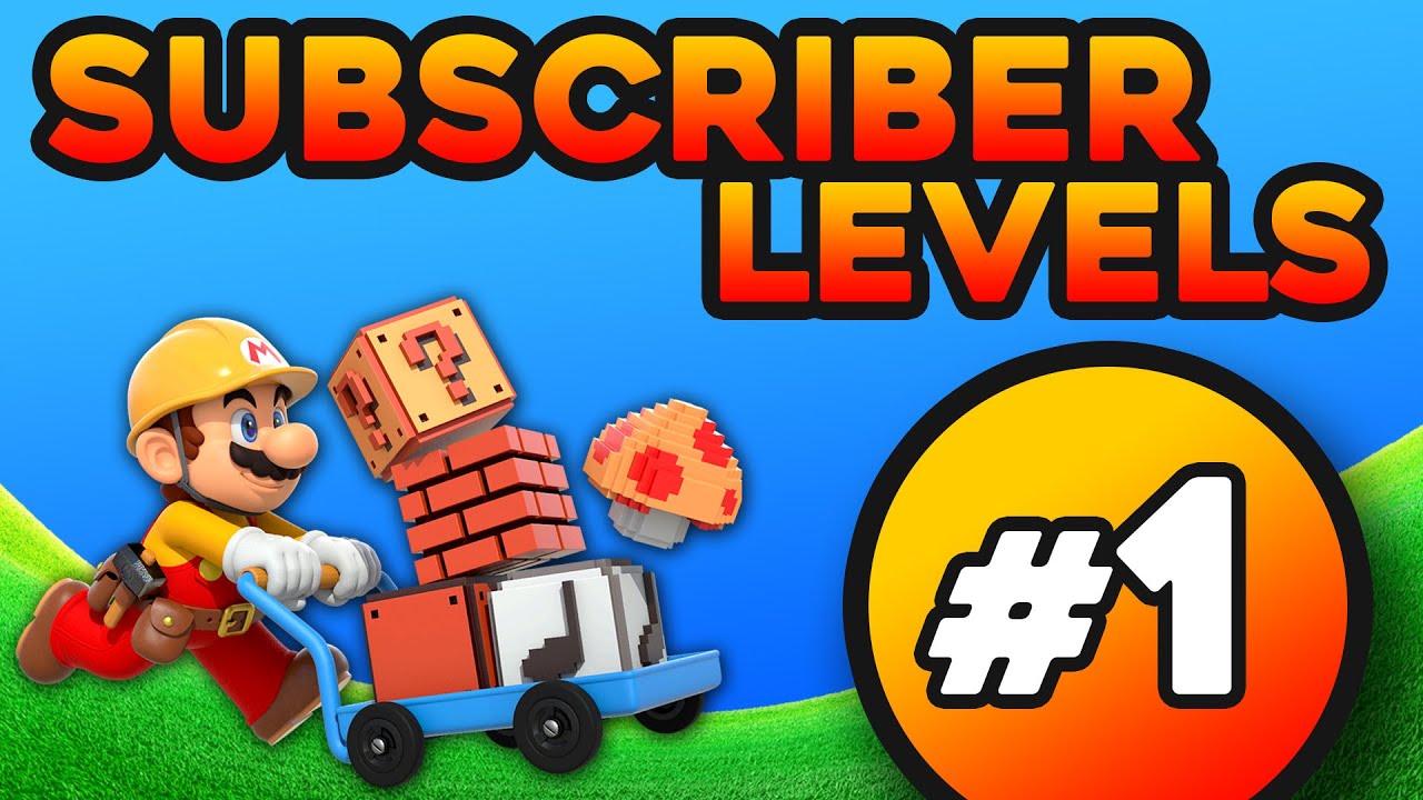 Super Mario Maker - Subscriber Levels [#1] - KAIZO. PUZZLE. SPIN.