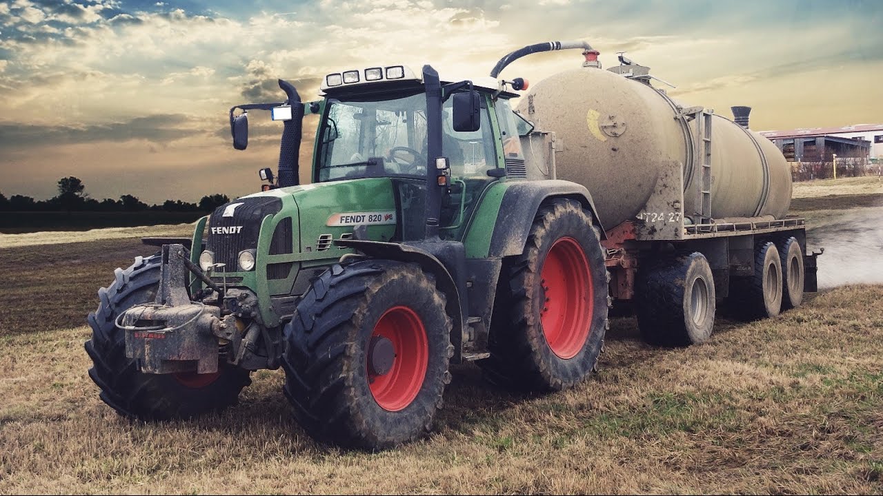 Substrat ausbringen 2K17 | FENDT Vario 820 TMS & ANNABURGER HTS 24.27 | Agriculture Germanyy