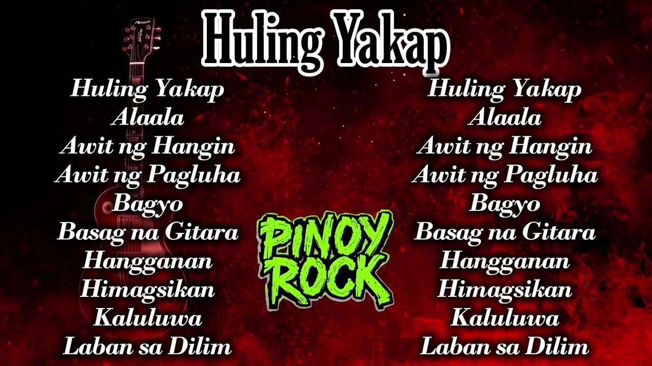 Huling Yakap |  PINOY ROCK MUSIC STUDIO - BEST PINOY ROCK  PLAYLIST 2026 🤟🎸