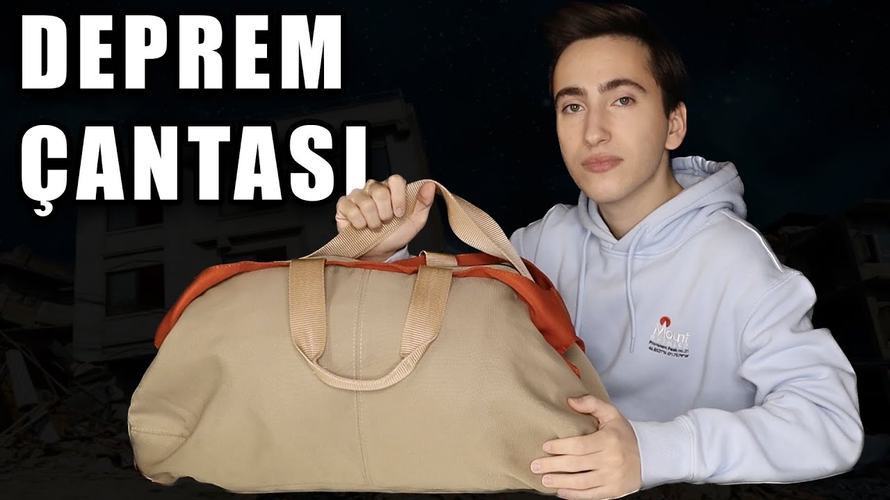 Deprem Çantası Hazırlıyoruz! (Erteleme Sen de Hazırla)