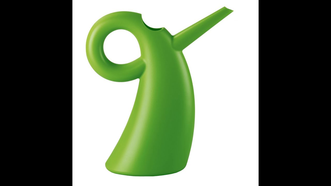 Modelagem 3D do Regador DIVA da ALESSI - Exercício de SWEEP 2 RAIL do Rhinoceros