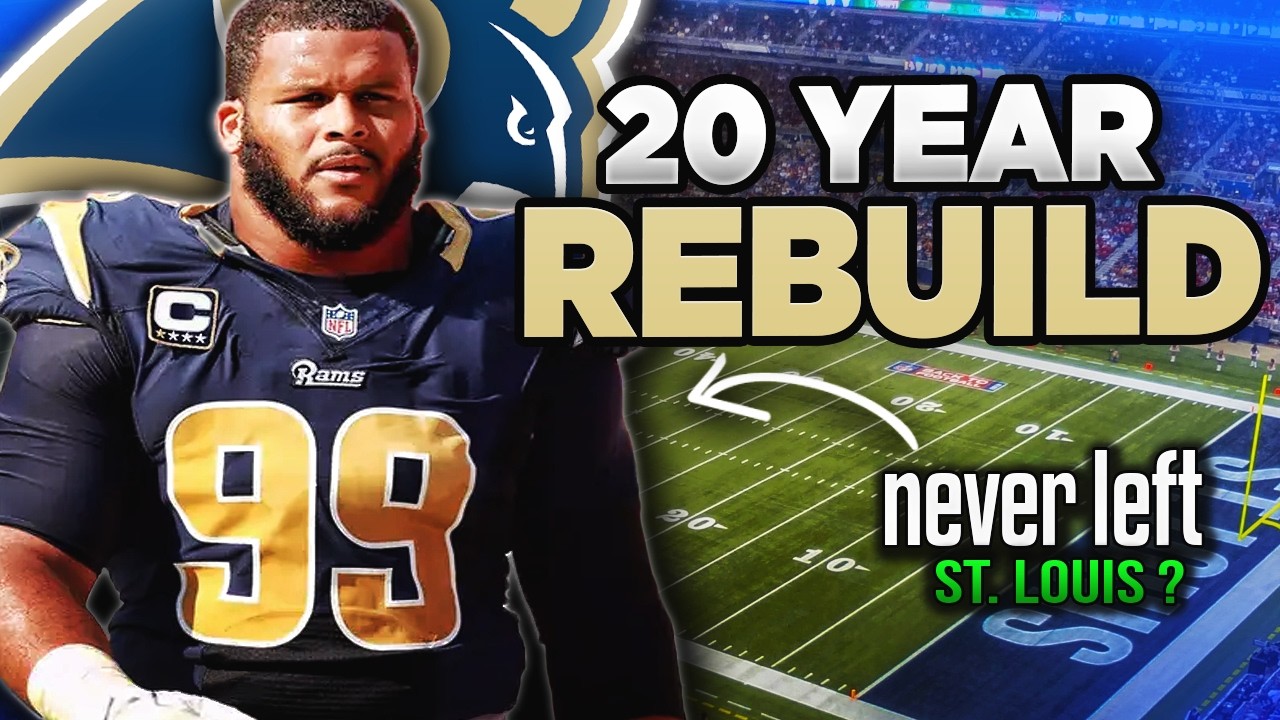 I reset the NFL to 2011 and Rebuilt the ST LOUIS RAMS (20 YEAR REBUILD)