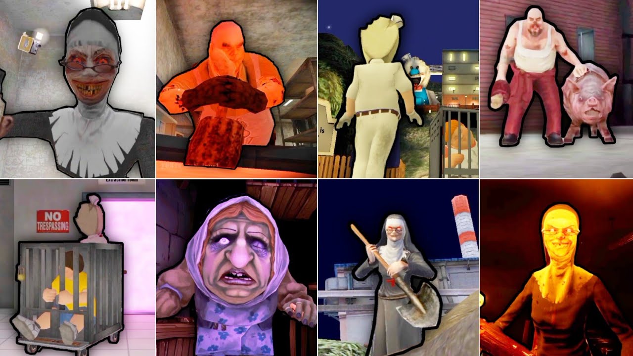Keplerians Games All Death Endings | Ice Scream 1-8, Evil Nun 1-2 & Broken Mask, Mr Meat 1-2 & More