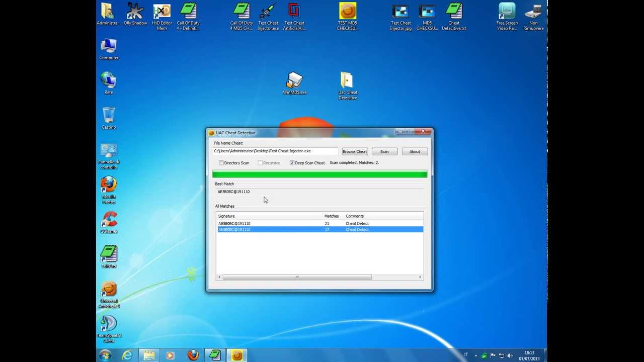 UAC3 Bypass - Cheat Detec&igrave;tive
