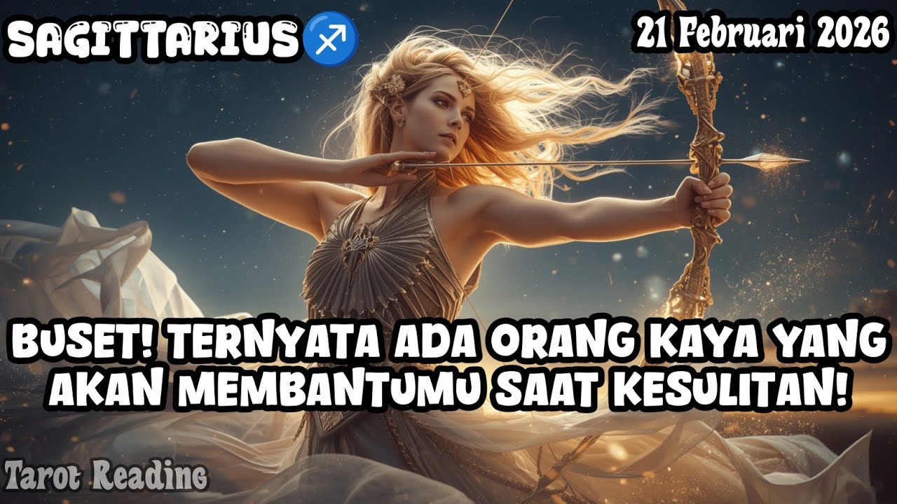 Sagittarius♐ Buset! Ternyata Ada Orang Kaya Yang Akan Membantu Saat Kesulitan Hari Ini - Mata Zodiak