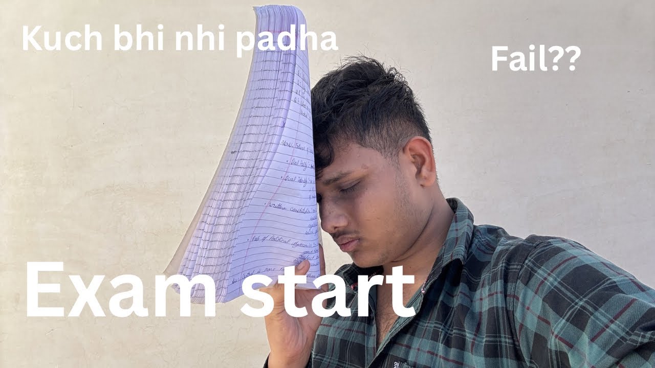 EXAM START/ PAHLE EXAM MAI HI FAIL😭/@SumittheVlogger1018 #vlog #studentlife #exampreparation 