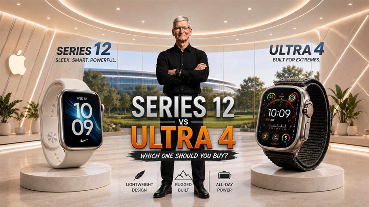 Apple Watch Ultra 4 vs Watch Series 12  &ndash; Which One Should You Buy? Full Comparison! 😂