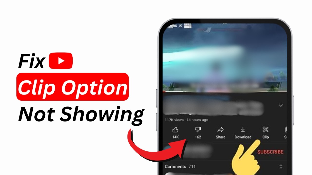 Как исправить проблему с отсутствием опции &laquo;Клипы&raquo; в видео на YouTube | Отсутствует опция &laquo;Клипы&raquo;...