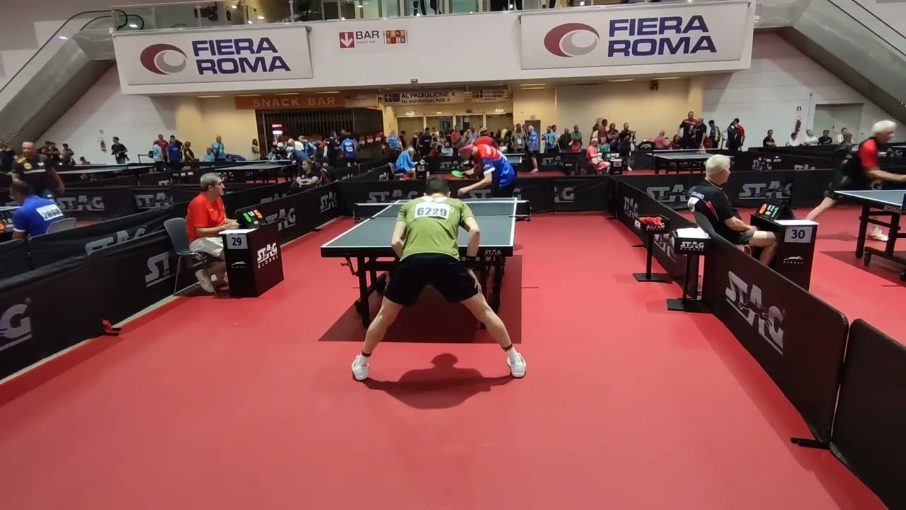 Table Tennis World Master Championship 🏆 Rome 2024 Pawel Orzechowski vs Joea Monterio