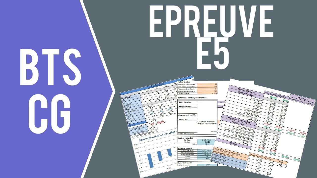 BTS CG - RÉUSSIR L' ÉPREUVE E5