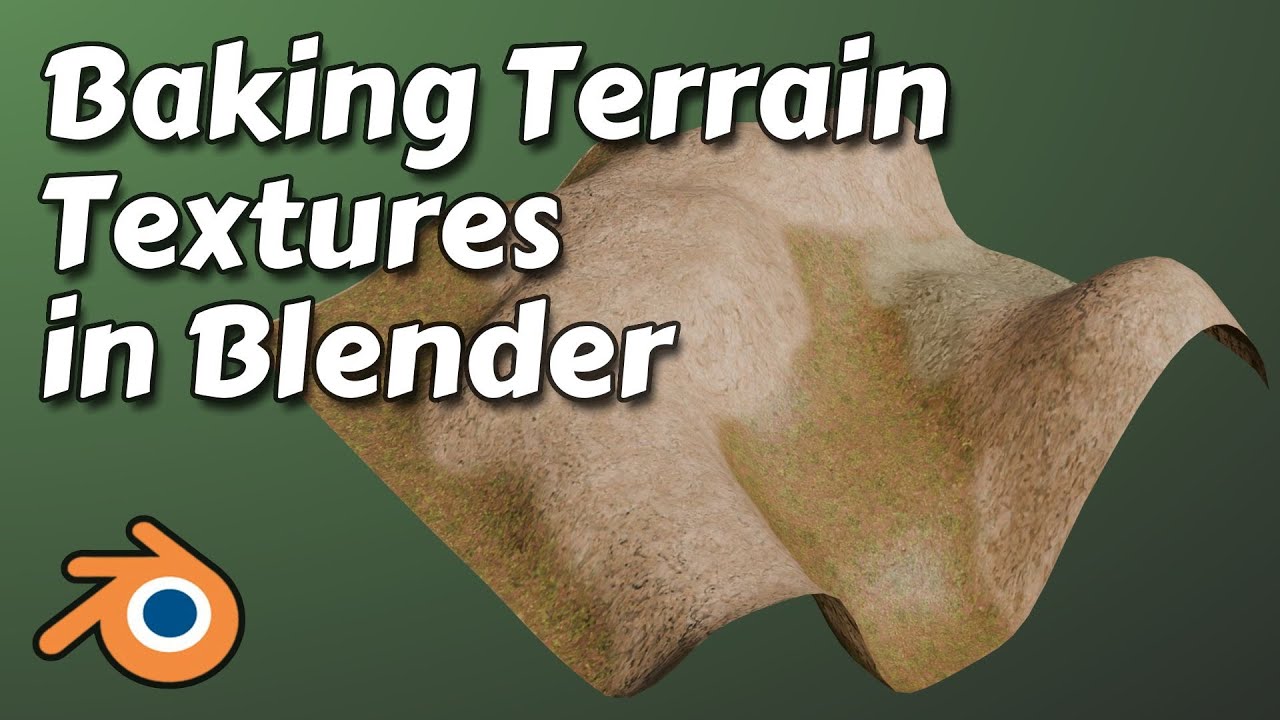 Baking Terrain Textures in Blender