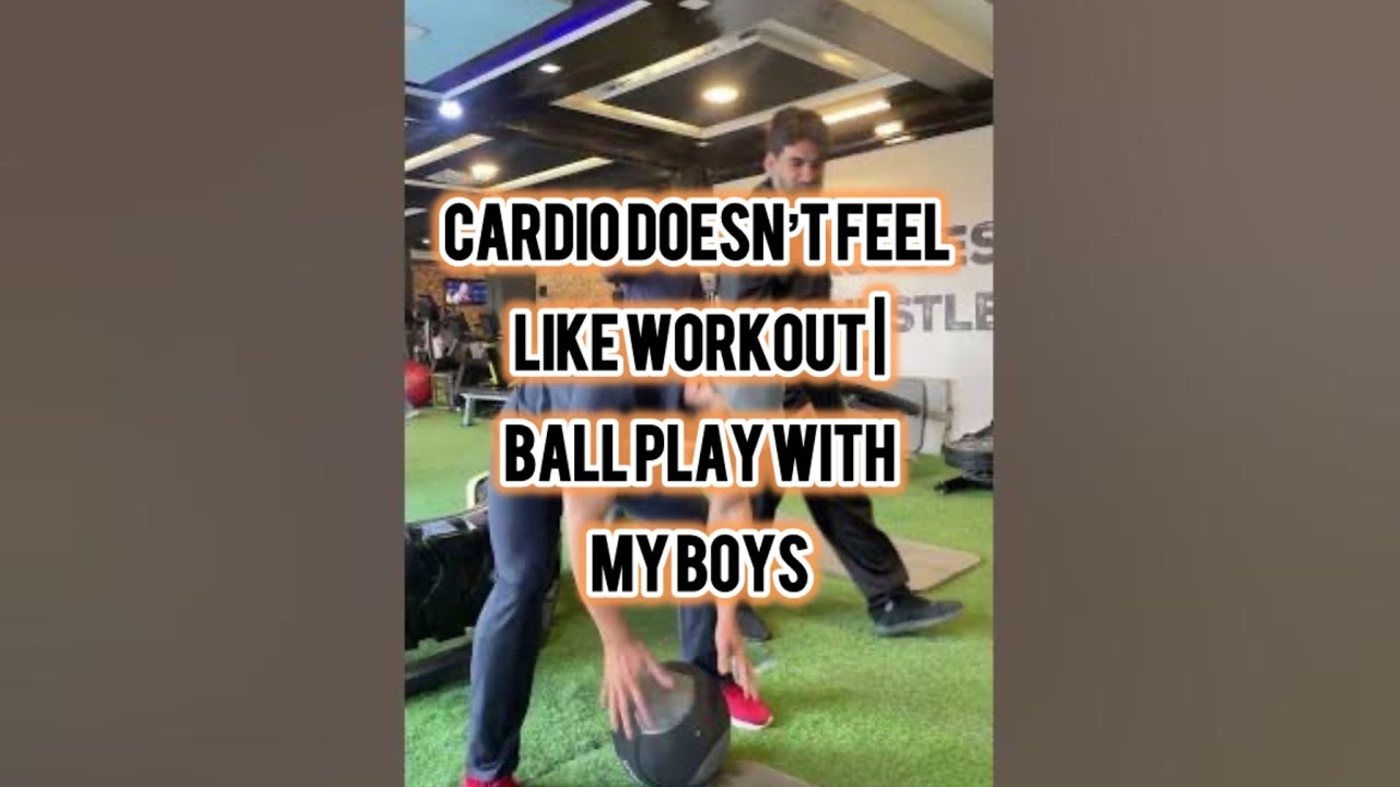 Fun Cardio with My Boys | Ball Game Workout