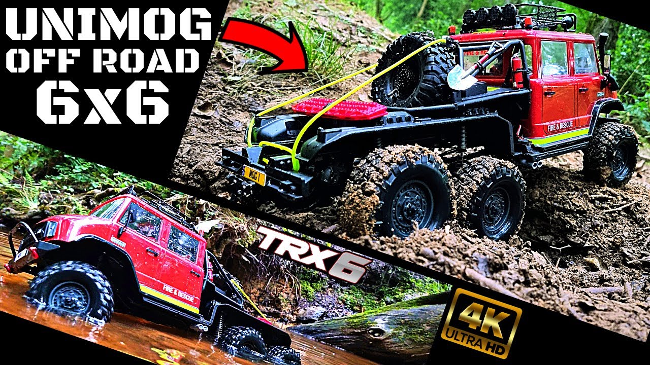 MOG 1 UNIMOG Rc 6x6 Ultimate Off Road Trail Vehicle Trx-6 Axial Umg10