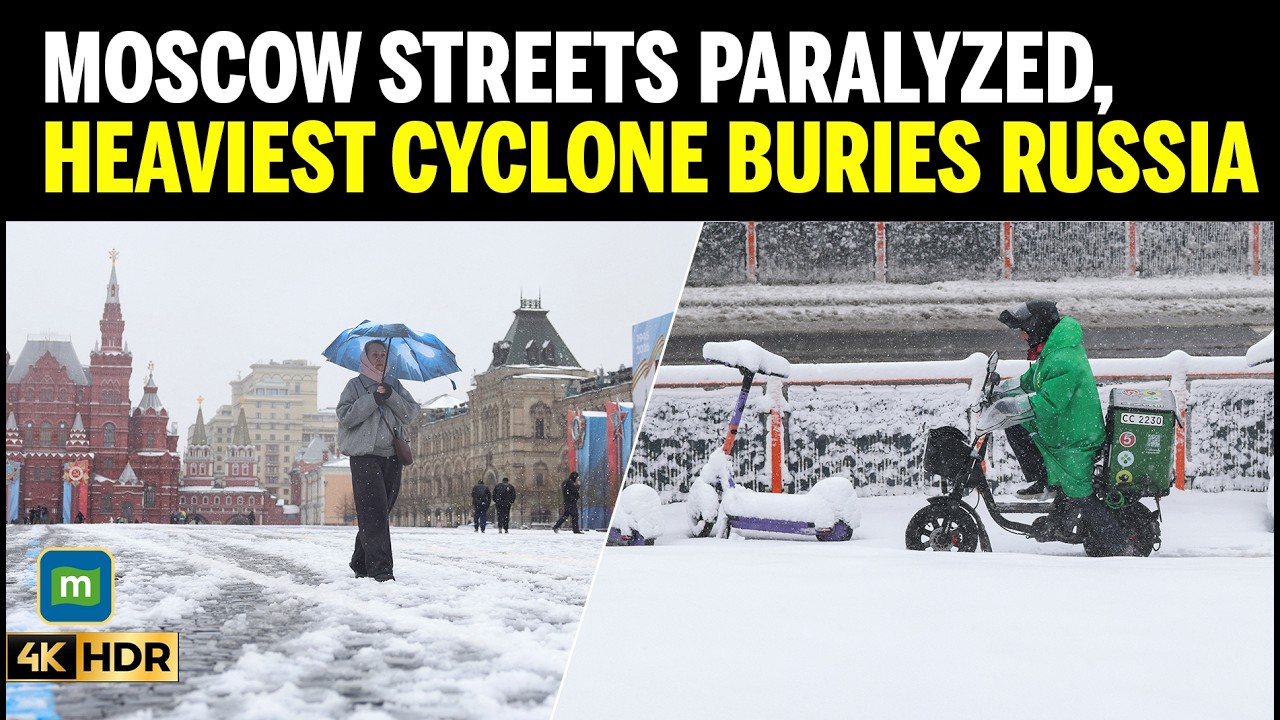 Moscow Snow Apocalypse: Record-Breaking April 2026 Cyclone Buries Russian Capital