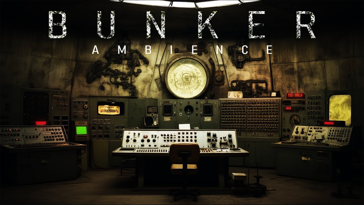 B U N K E R | Control Room (Ambience + Ambient Synthwave)