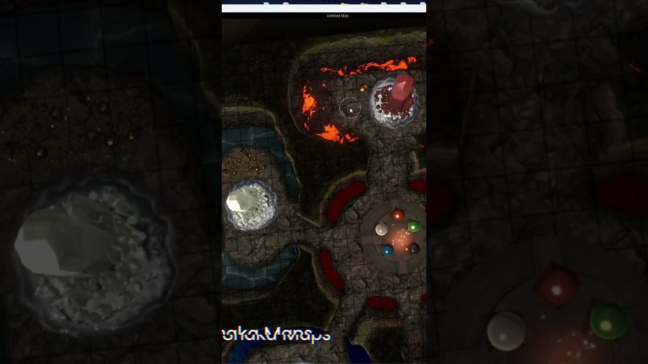 Making of Tiamat Temple Map For Rpg