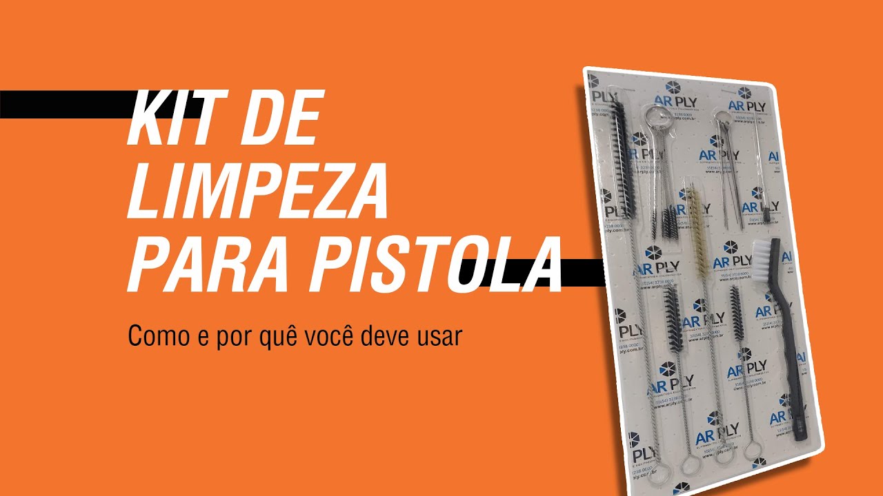 Kit De Limpeza Para Pistola - Como e por quê você deve usar