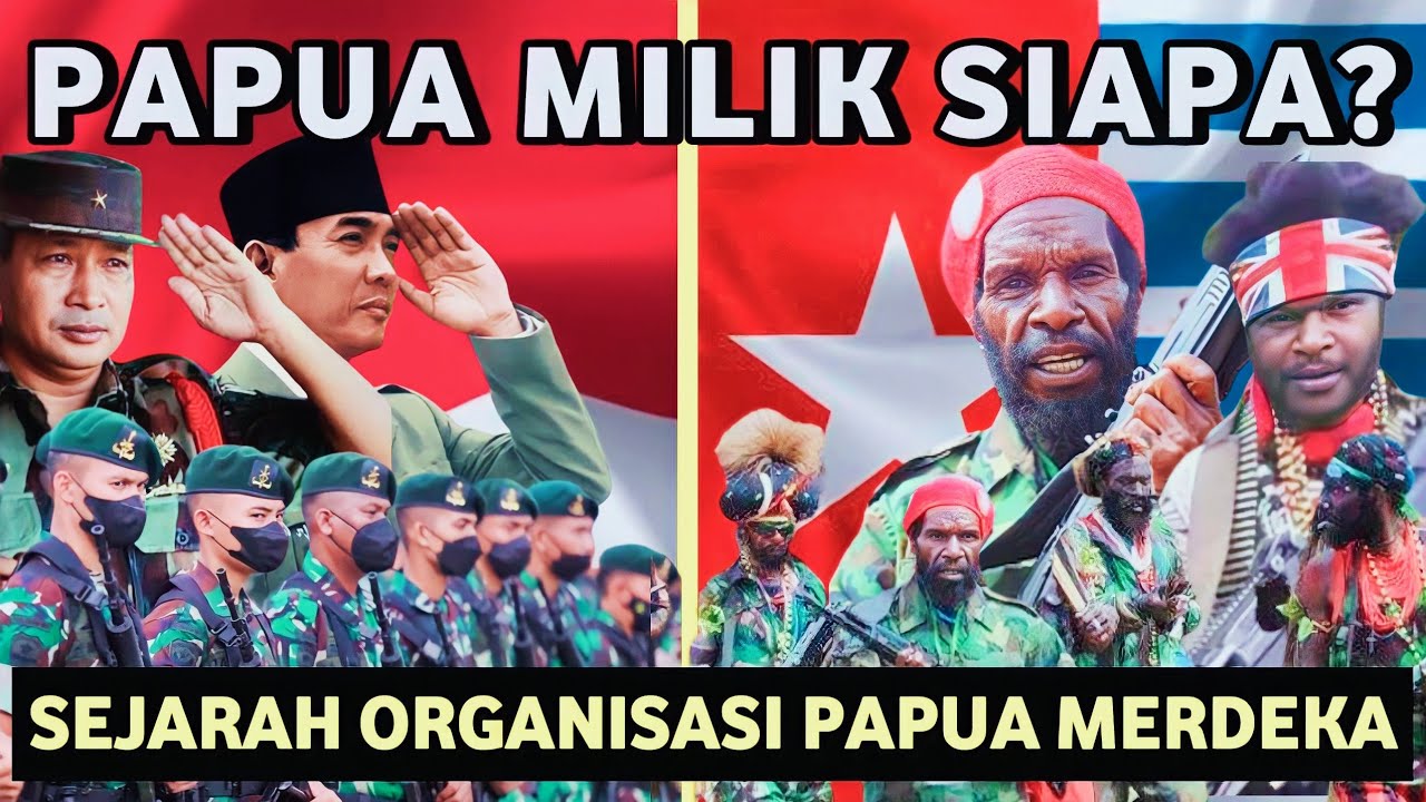 60 TAHUN NGOTOT MERDEKA‼️INI SEJARAH ORGANISASI PAPUA MERDEKA (OPM) PENENTANG INDONESIA 1963-2023