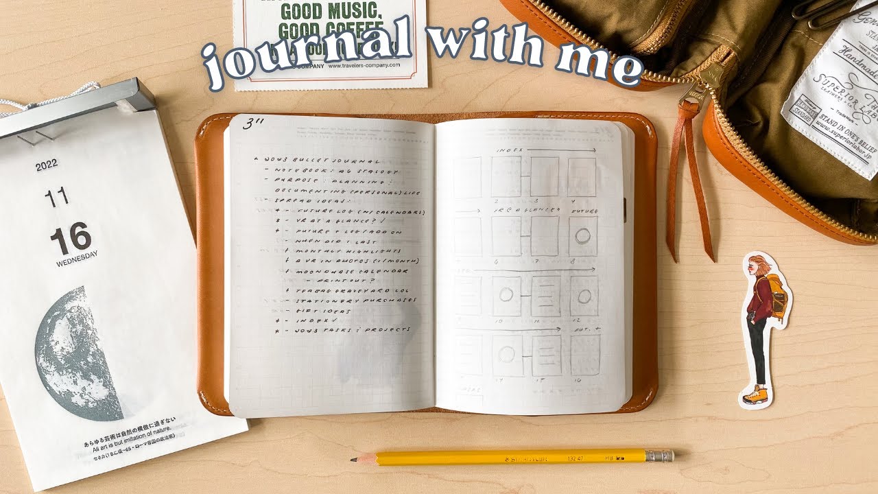 a chatty journal with me ✸ 2023 bullet journal migration prep + how i plan out a new journal setup