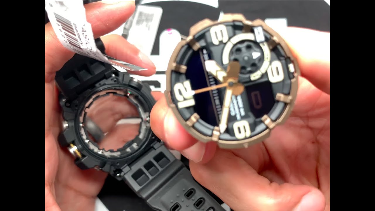 Как заменить батарею GG1000 Mudmaster в Casio G-Shock — установить время и исправить смещение стр...