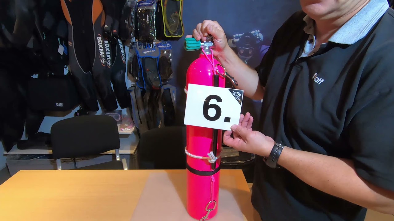 Stage Flasche riggen