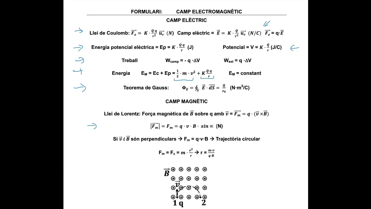 1 CAMP ELÈCTRIC I CAMP MAGNÈTIC