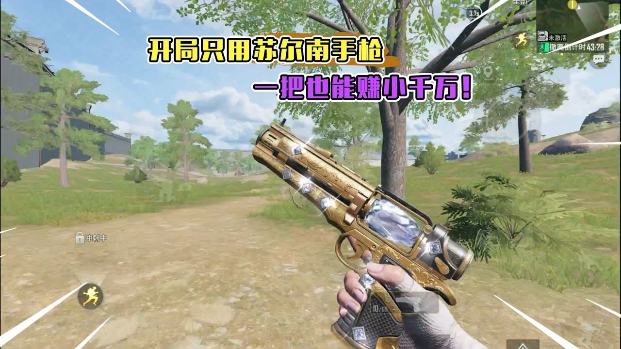 蓝一：开局一把“苏尔南手枪”，装备全靠抢！