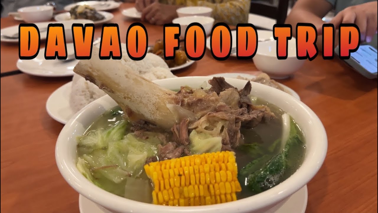 DAVAO CITY FOOD TRIP 2023  | DAVAO FAMOUS RESTAURANT AND PIDOKS BEST BULALO