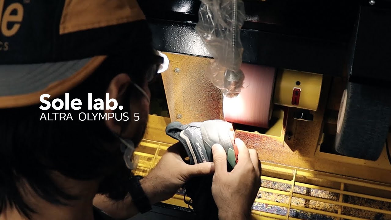 Resole ALTRA OLYMPUS 5 with VIBRAM ZEGAMA