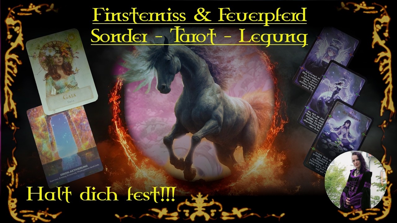 ⛥Halt dich fest! Das Feuer-Pferd kommt: Kollektiv-Reading zur Finsternis 🐎🌑⛥