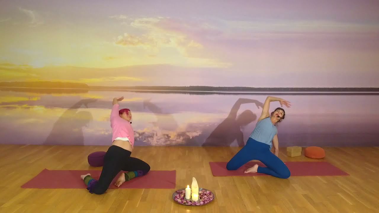 SANFTER YOGA FLOW mit Alina & Stephanie - ONLINE YOGA - ONLINE KURSE