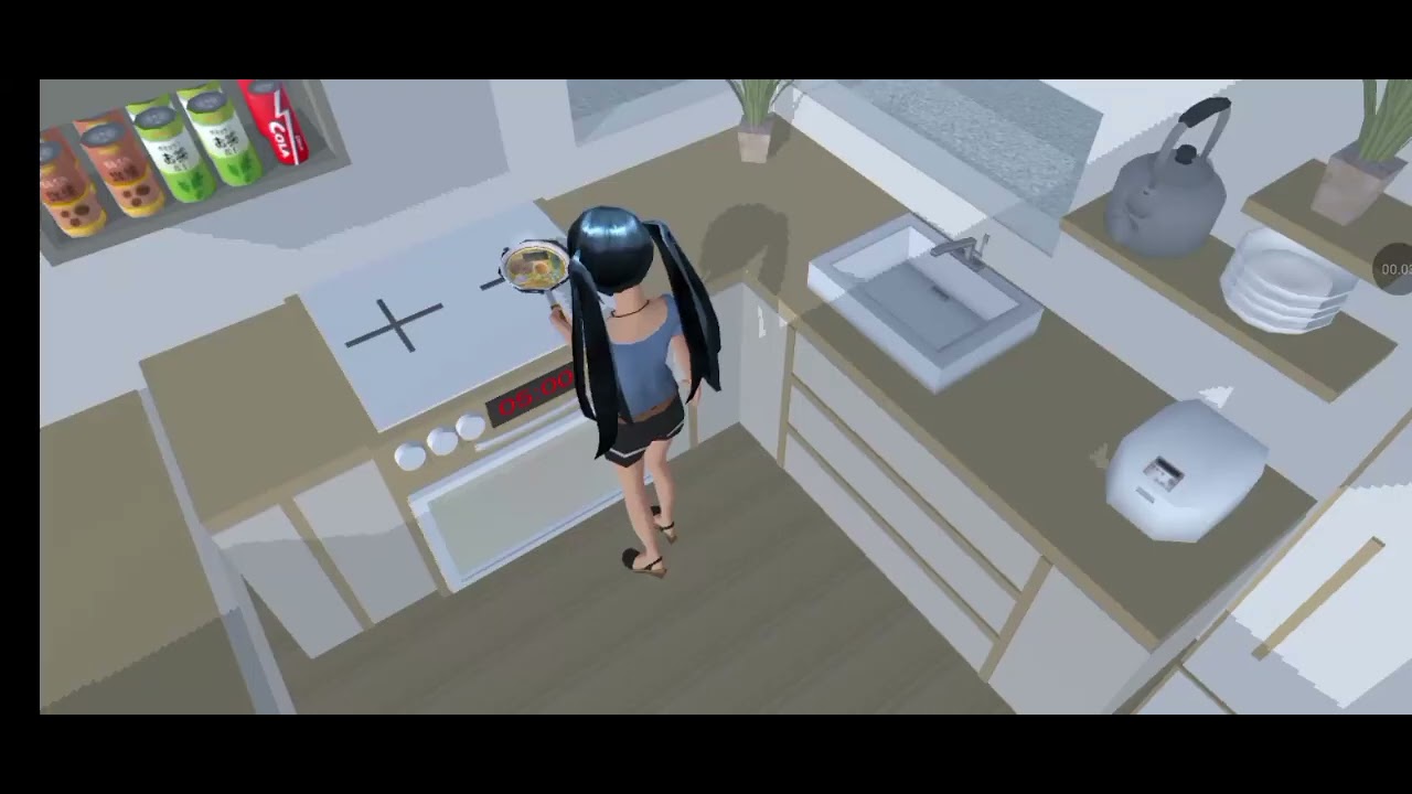 👉Pov. Seharian jadi anak koss 👈:sakura scooll simulator( 8 januari 2026)