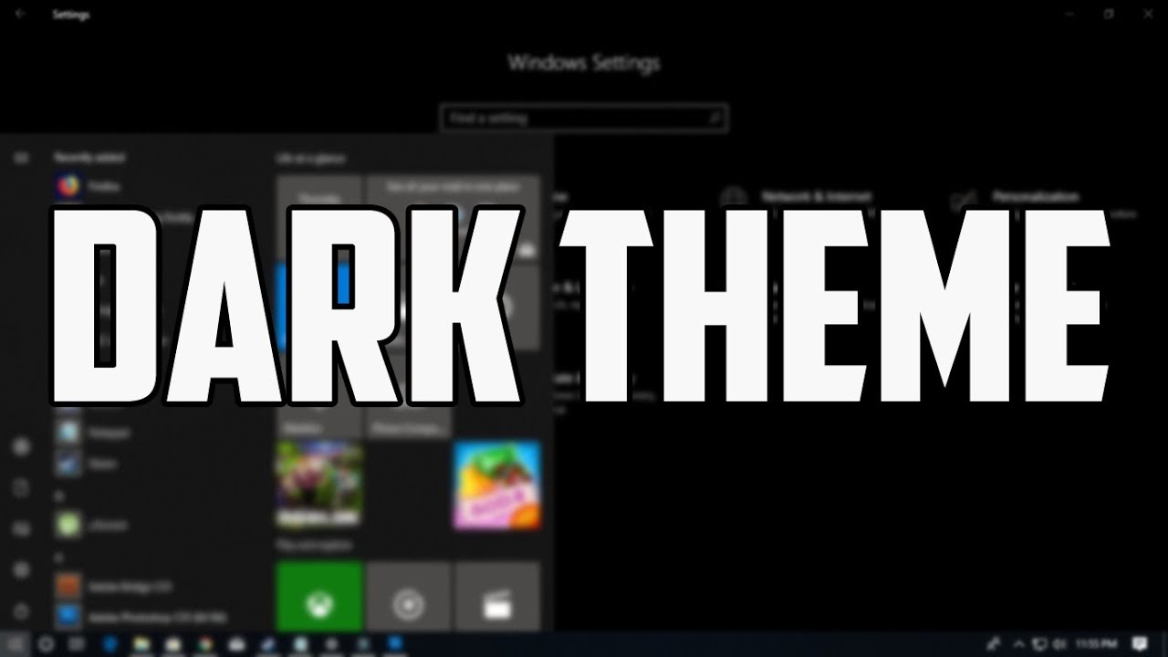 How to Enable Windows 10 Dark Theme