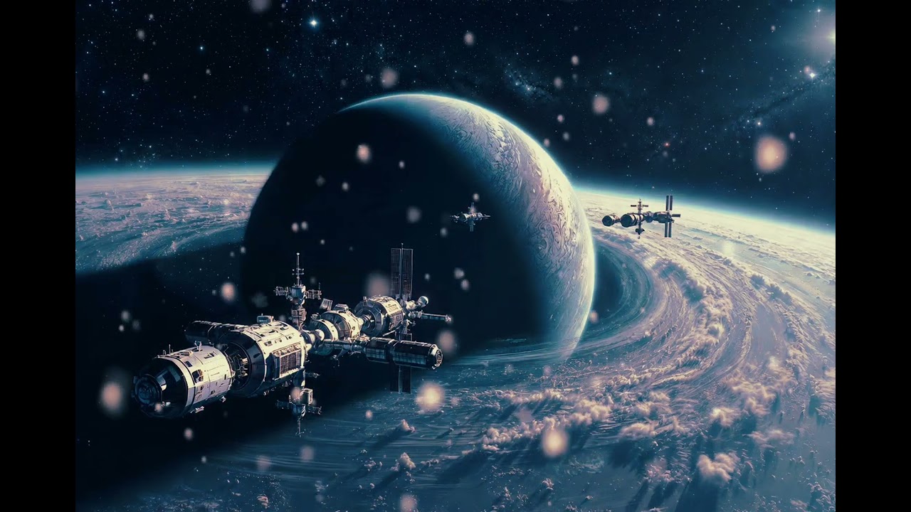 Relax in Deep Space Ambient Music | SciFi Atmosphere