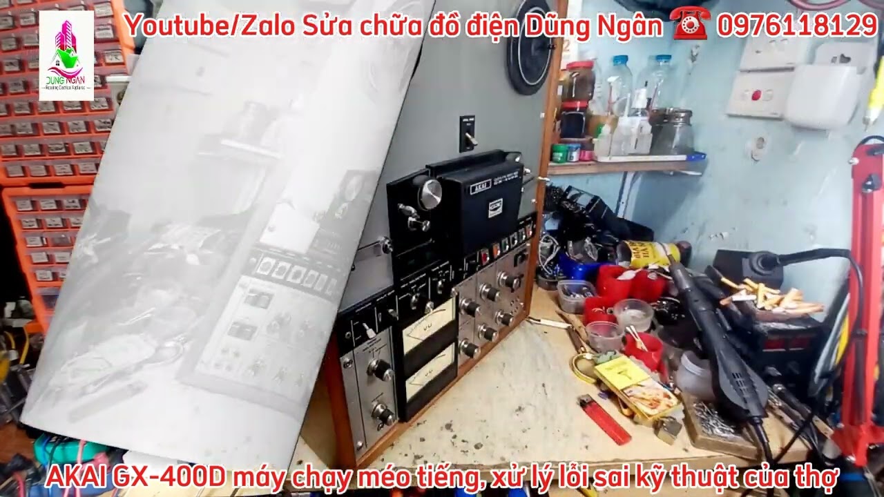 Sửa chữa đầu băng cối 