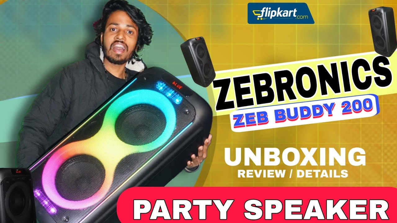 ZEBRONICS : Zeb Buddy 200 | Unboxing | Reviews | Details 