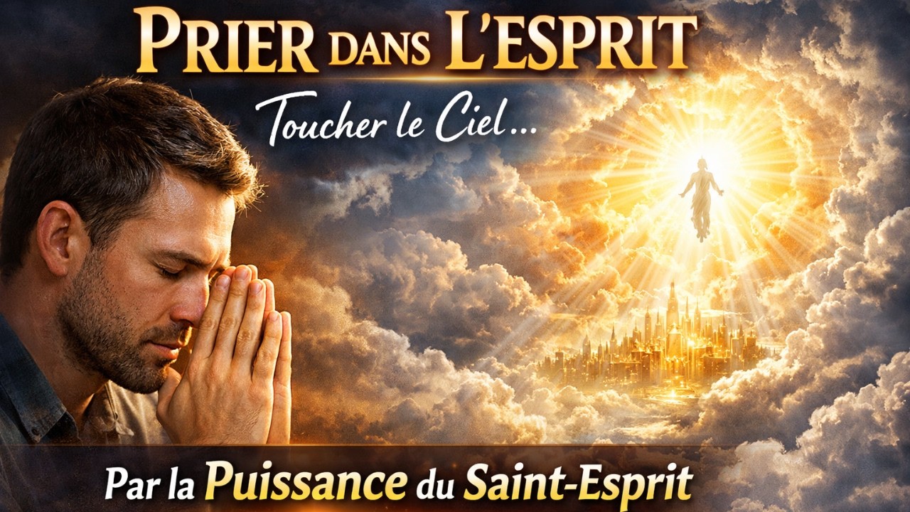 Voici pourquoi tes prières restent sans réponse : Sans l’Esprit, ta prière ne dépasse pas le plafond