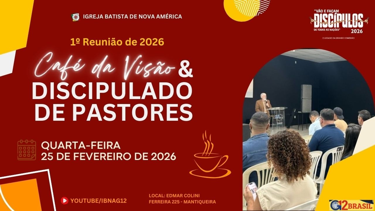 CAFÉ DA VISÃO - 25/02/2026