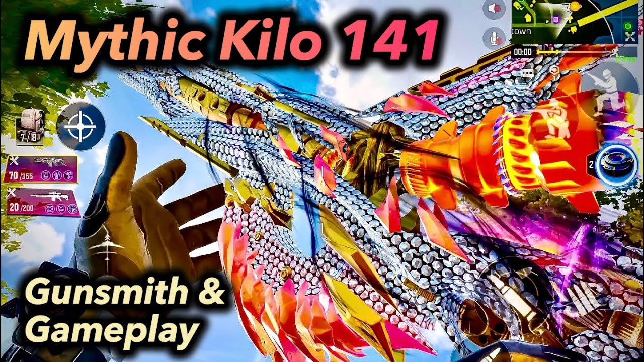 Best Mythic Kilo 141 - Demonsong Gunsmith & BR Gameplay | CoDM Season 6