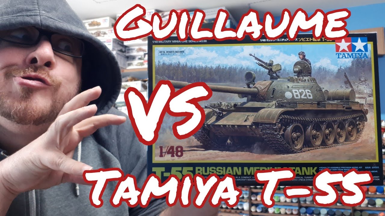 Tamiya T-55 Russian Medium Tank 1/48: Le tutoriel