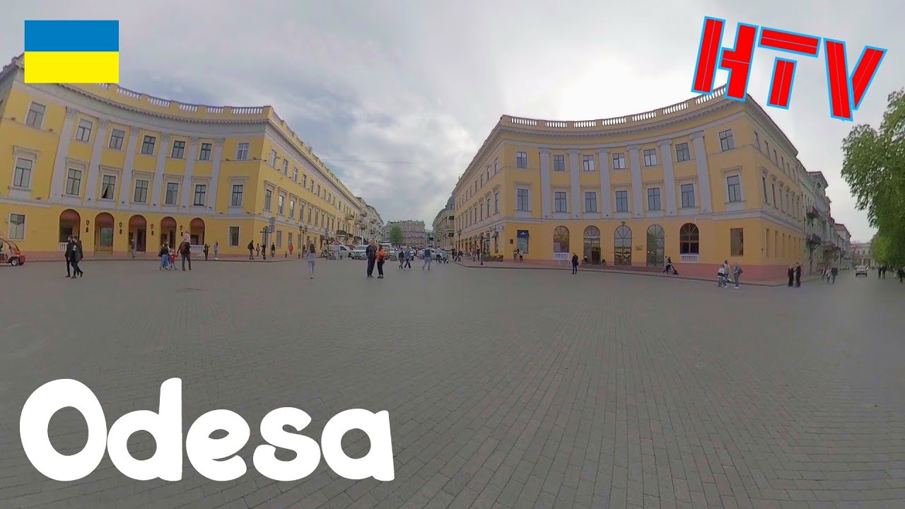 Odessa,Ukraine, a walk around the boulevard