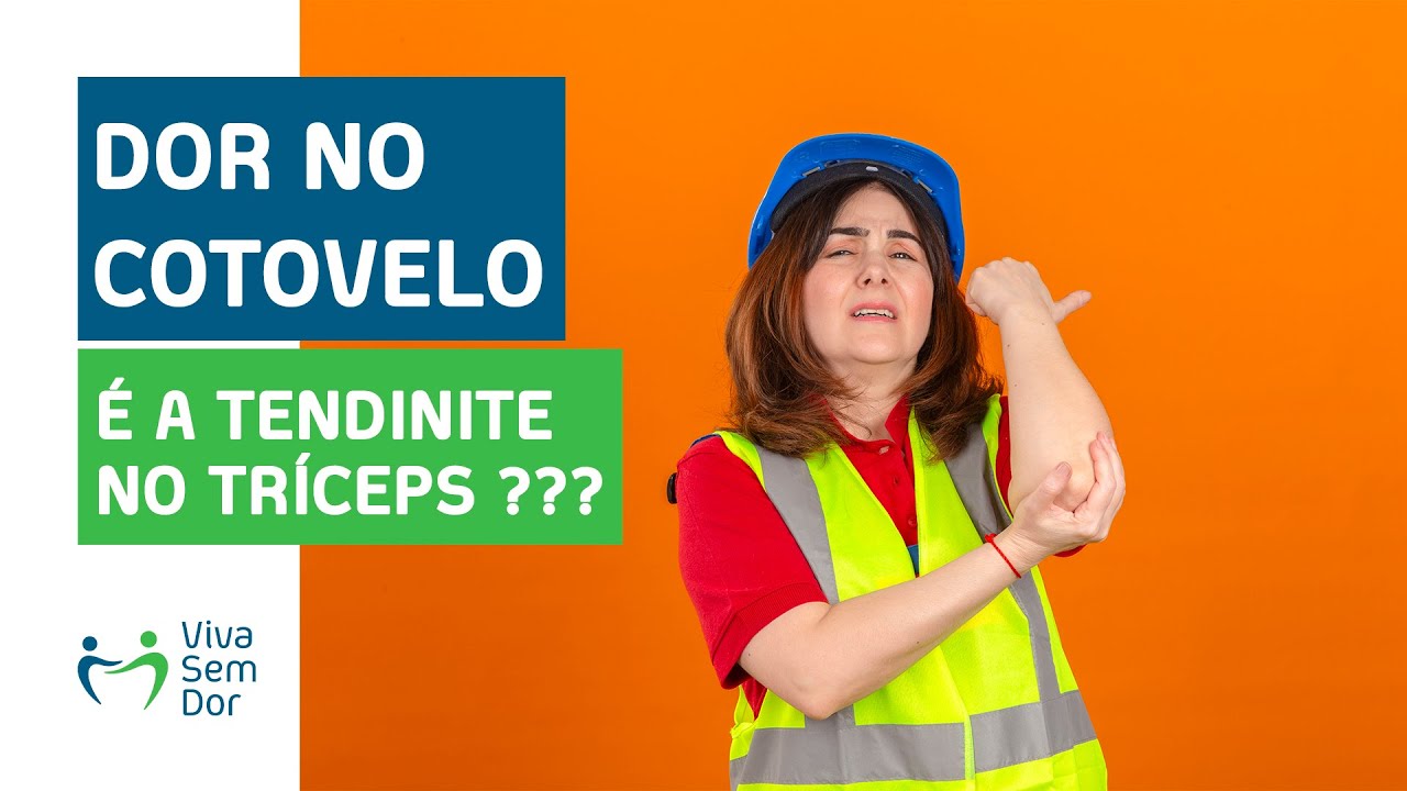 Tendinopatia de tríceps - fraqueza e dor para esticar o braço