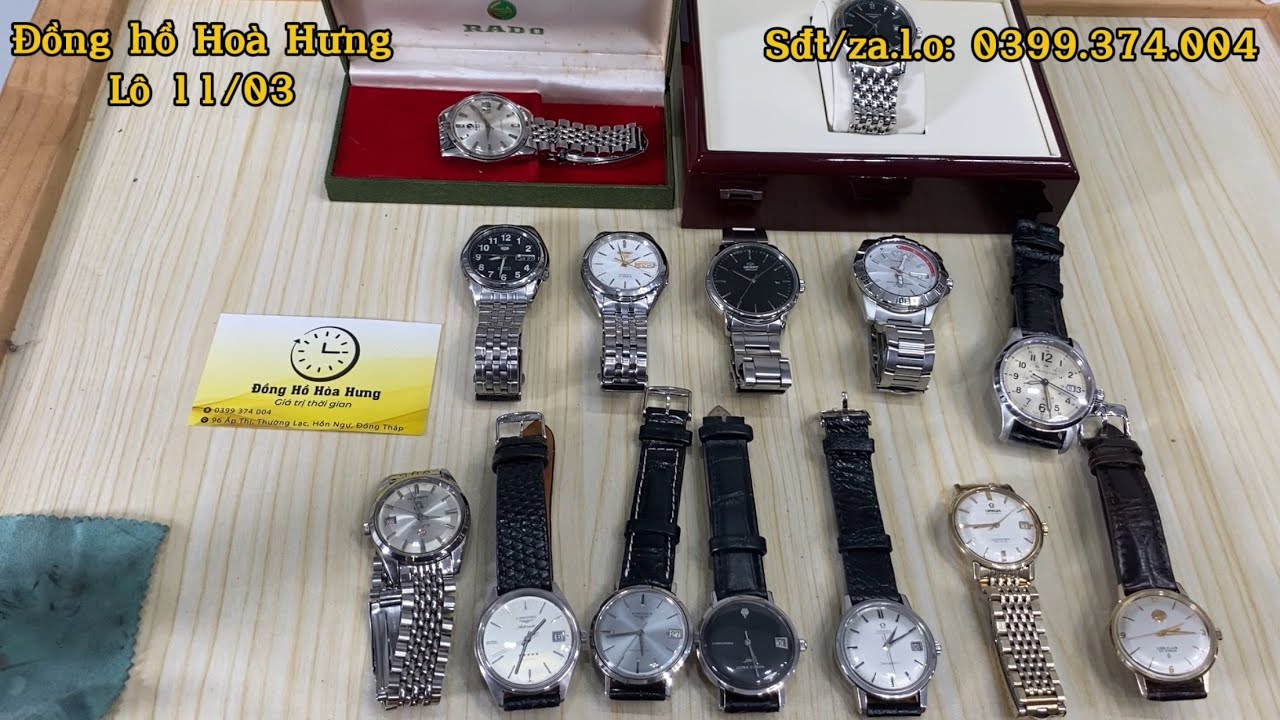 Đồng hồ cơ vintage lô 11/03/2026 sđt/za.l.o: 0399.374.004