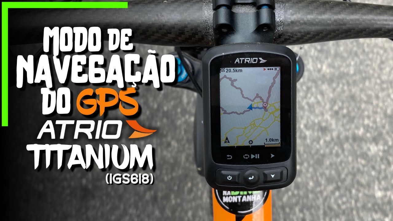 COMO NAVEGAR E SEGUIR ROTAS COM O GPS ATRIO TITANIUM (IGS618) - TUTORIAL